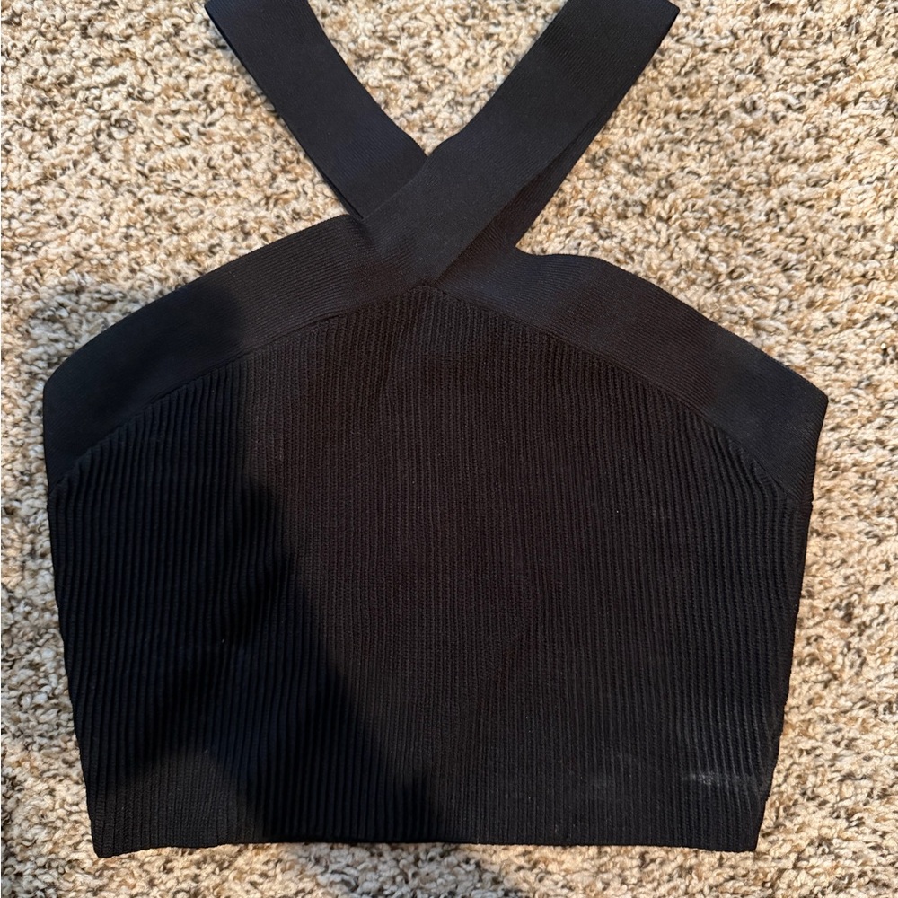 Aritzia Babaton Knit Sculpted top Women